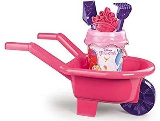 Prinsessen Kinder Kruiwagen roos met strandset van Disney Princess | bol.com