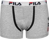 Fila - 2-pack Junior Boxershort - Grijs - Maat  8-10 Jaar