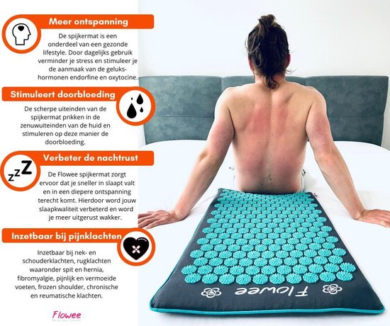 Flowmat set - mat en kussen –