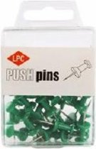 Push pins punaises LPC | groen | 100 stuks