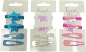 Hair | STARS Haarelastiek set + haarlipjes