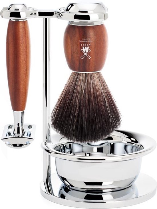 Muhle scheerset Vivo S21H331SSR – Synthetisch – Safety razor – Pruimen