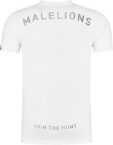 Malelions Gyzo T-Shirt - White/Neon Red
