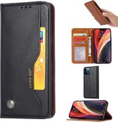 Kneed Skin Texture Horizontal Flip Leather Case met fotolijst & houder & kaartsleuven & portemonnee voor iPhone 13 Pro (zwart)