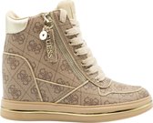 Guess Nangy Active Lady Dames Sneaker - Beige - Maat 38