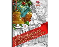 VINTAGE OLD FASHIONED CHRISTMAS CARDS Vintage coloring book for adults. A Christmas Coloring Book Inspired By Authentic Vintage Christmas Cards