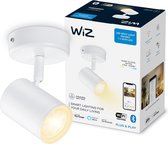 WiZ Imageo opbouwspot rond wit 1 lichtpunt - Tunable White -  GU10 1x5W 2700K-65...