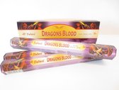 Tulasi - Dragons Blood - wierook stokjes - 6 doosjes in 1 box