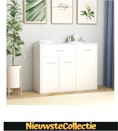 (OP=OP) Dressoir - Rechthoek - SALE - Wit - Spaanplaat - Decoratie- Luxe - Modern - Woonkamer - Nieuwste Collectie
