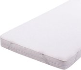 Lulando Hoeslaken Molton Junior 90 X 200 Cm Polykatoen Wit