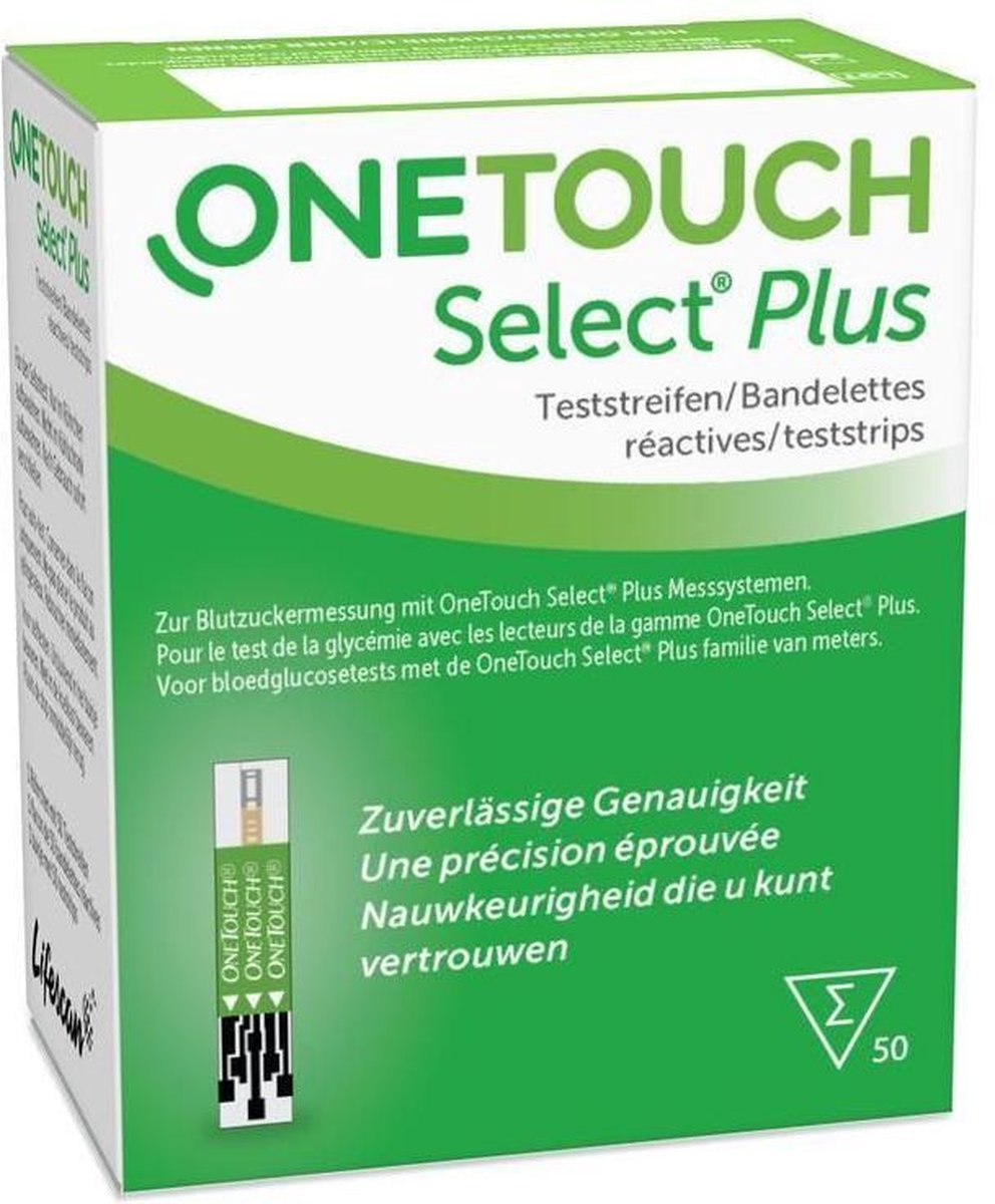 One Touch® Select Plus Teststrips Original 50 testen - LifeScan