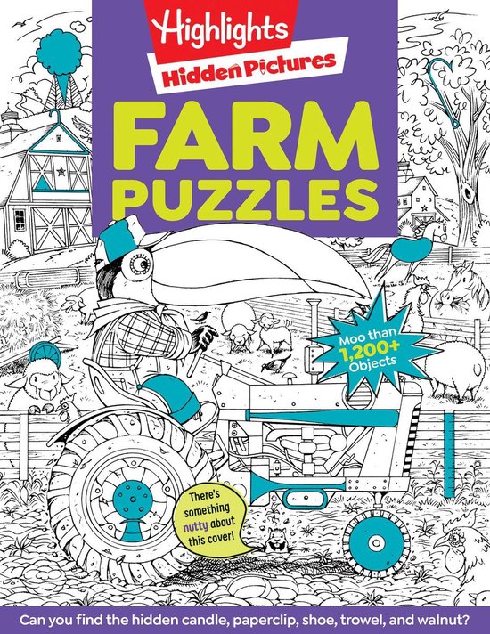 ISBN Farm Puzzles, Anglais, Livre broché, 144 pages