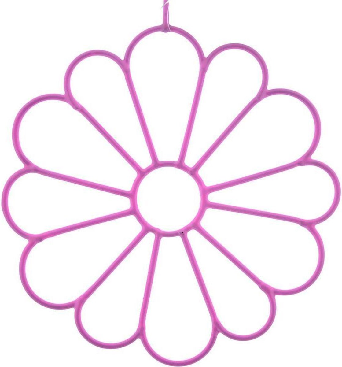 Sjaalhanger Bloemvorm rose 34 cm