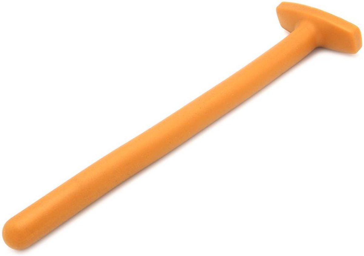 Gold Play - Soft Liquid Siliconen Anaal Dildo - Anaal Snake - Deep - Goud M