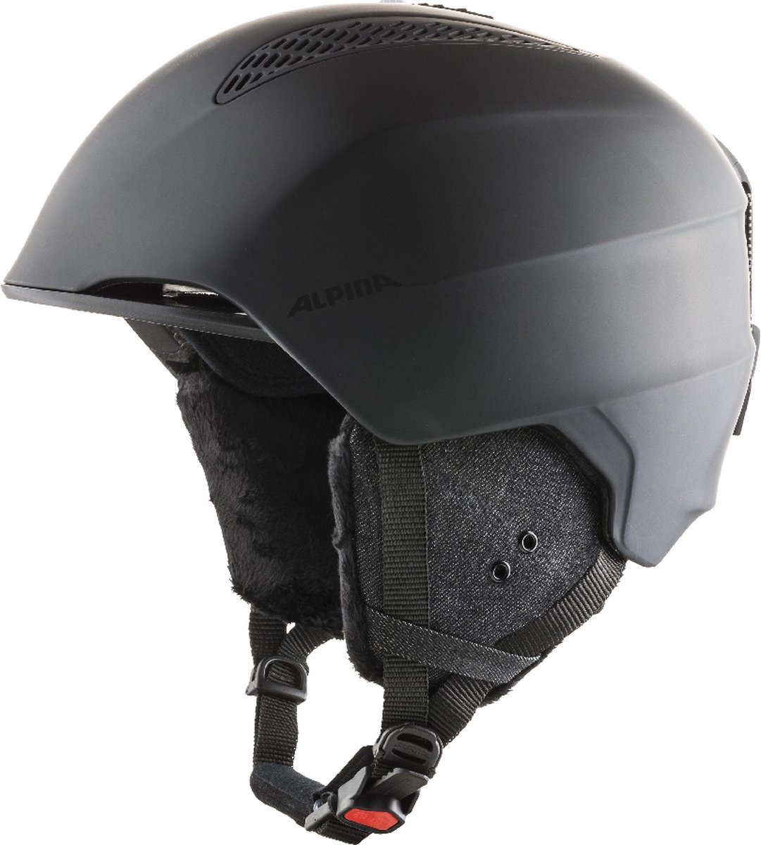 Alpina Grand Skihelm | Black Matt | Maat: 57 - 61 cm