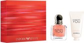 Armani In Love with You Giftset - 30 ml eau de parfum spray + 50 ml handcréme - cadeauset voor dames