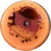 Johntoy Sticky Stretchbal 6 Cm Oranje
