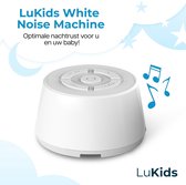 LuKids Slaaptrainer - White Noise Machine - Witte Ruis Baby - Slaaptrainer Kinderen - Slaaptrainers - Baby Slaaphulp - Slaap Geluidsmachine - Muziekdoosje - Ontspanning - Ook voor Volwassenen