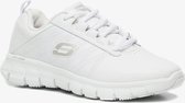 Skechers Eldred - Dewey SR dames werkschoenen - Wit - Maat 35 - Echt leer - Uitneembare zool