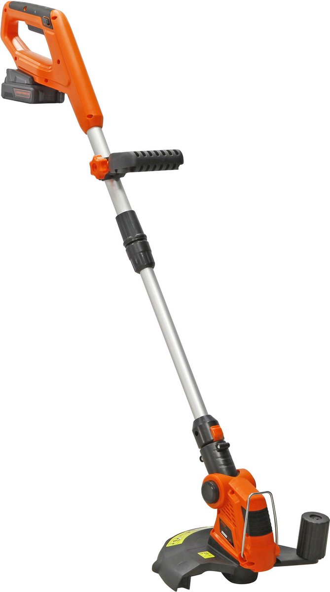 Kibani accu grastrimmer 18V - inclusief twee li-ion accu's 2000 mAh en 20m maaidraad - snoerloos - lichtgewicht - bosmaaier - kantenmaaier van Kibani — afbeelding 4