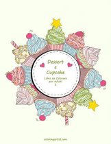 Dessert e Cupcake Libro da Colorare per Adulti 3