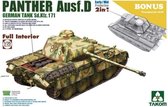 Takom | 2103 | Panther Ausf.D early/mid 2in1 | Full interior | 1:35