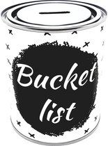 Studio Juulz Spaarblik Bucket List / Spaarblik / ToDo / BucketList / Cadeau / Sparen / Blik / 750 ml / Herbruikbaar