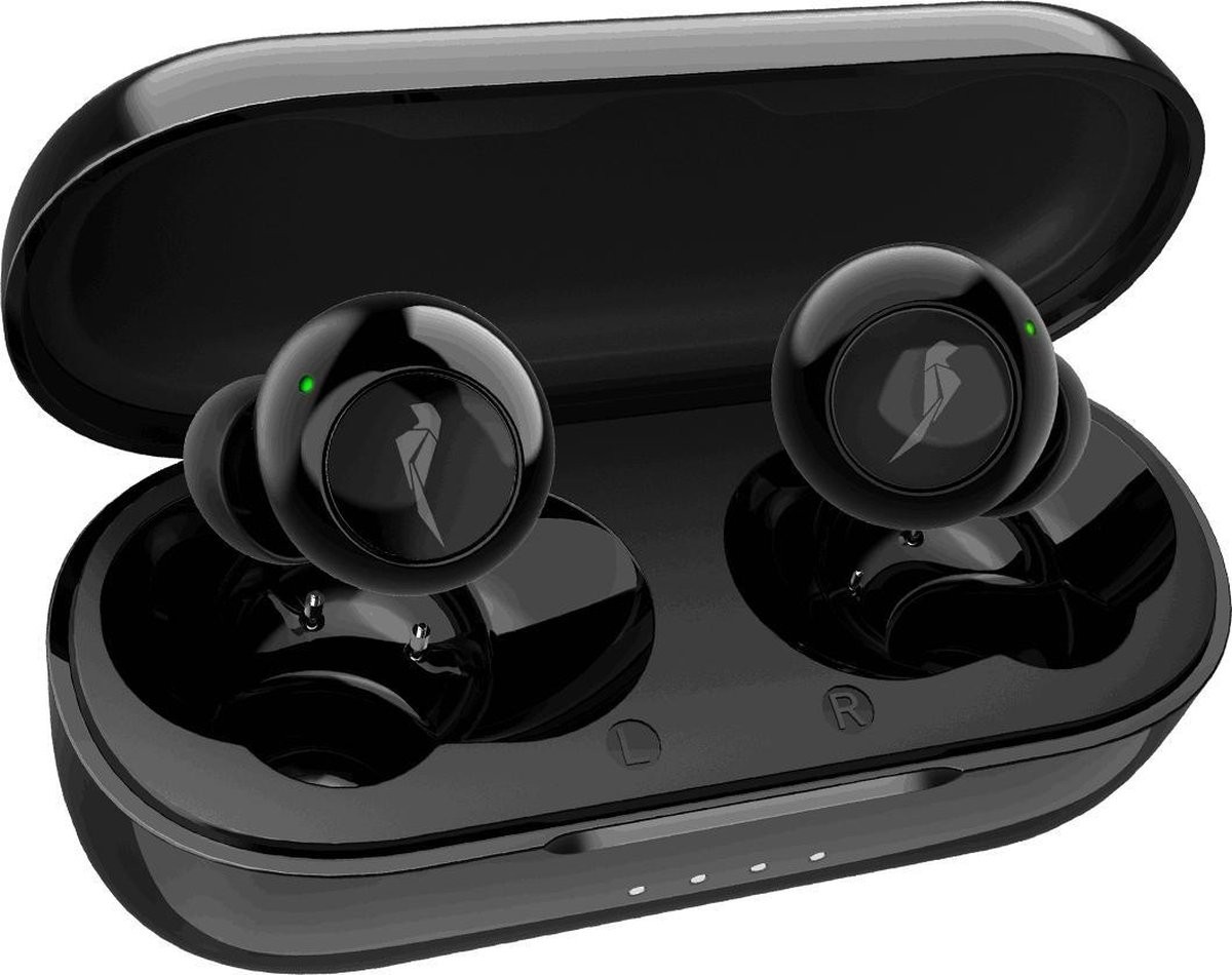 Picolet Beat Icons - Volledig Draadloze Oordopjes - in-Ear Bluetooth Oortjes - met Draadloos Opladen USB-C - TWS Earbuds - voor Sport Hardlopen Fietsen - True Wireless Earphones geschikt voor Apple Android - Picolet Audio