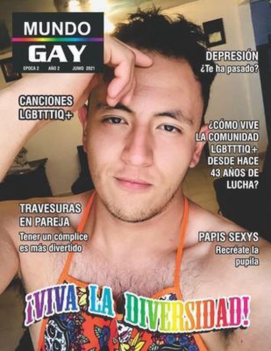 Revista Mundo Gay Junio 2021 - cover