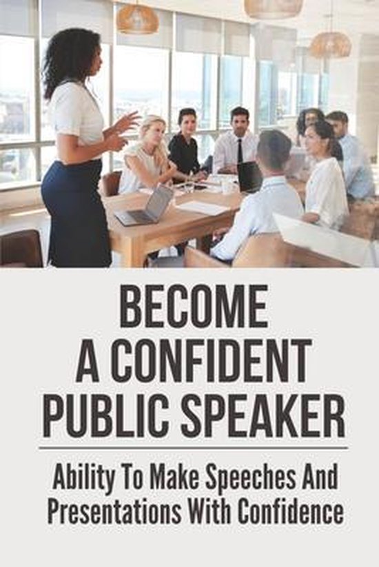 Become A Confident Public Speaker - cover