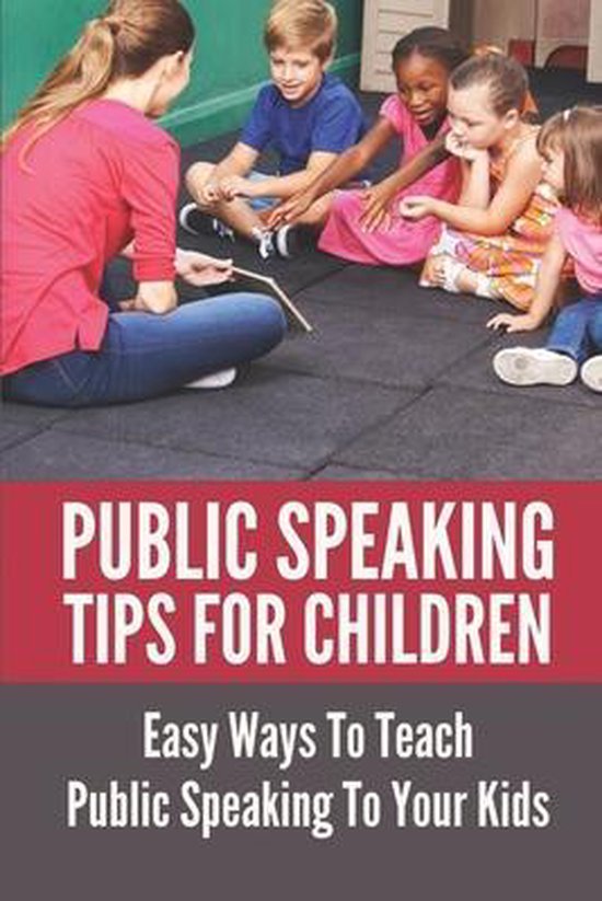 Public Speaking Tips For Children - cover
