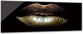 ter Halle® Glasschilderij "the Golden Kiss" - 200 x 80 cm