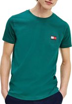 Tommy Hilfiger Circle Chest T-shirt - Mannen - Donker groen