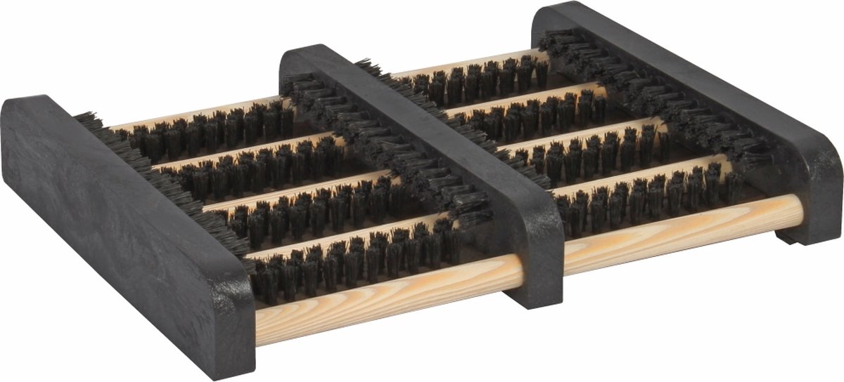 Goedkoopste Talen Tools - Voetenveger - Dubbel - Harde kunststof borstels