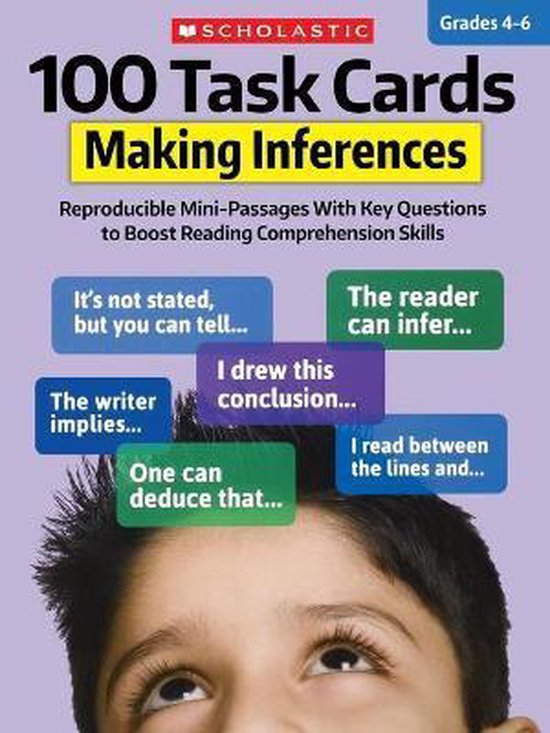 100 Task Cards: Making Inferences - cover