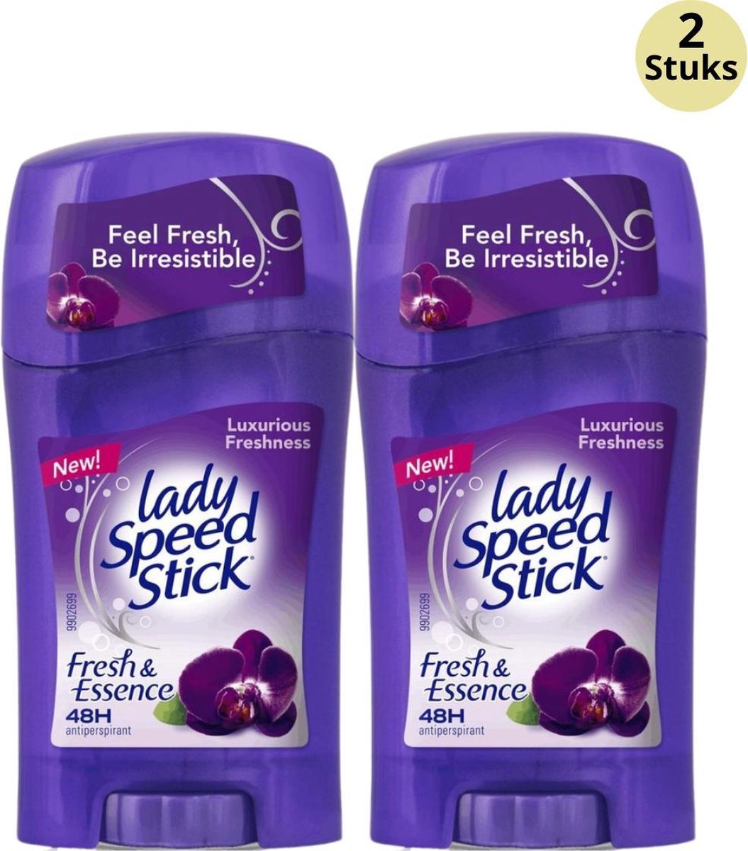 Goedkoopste Lady Speed Stick Black Orchid- Deo - Deodorant Vrouw - Deodorant - Anti Transpirant - Antiperspirant - 48 Uur Bescherming - Deo Stick - Deo Rituals - 2 x 45 g - Deodorant Vrouw Voordeelverpakking