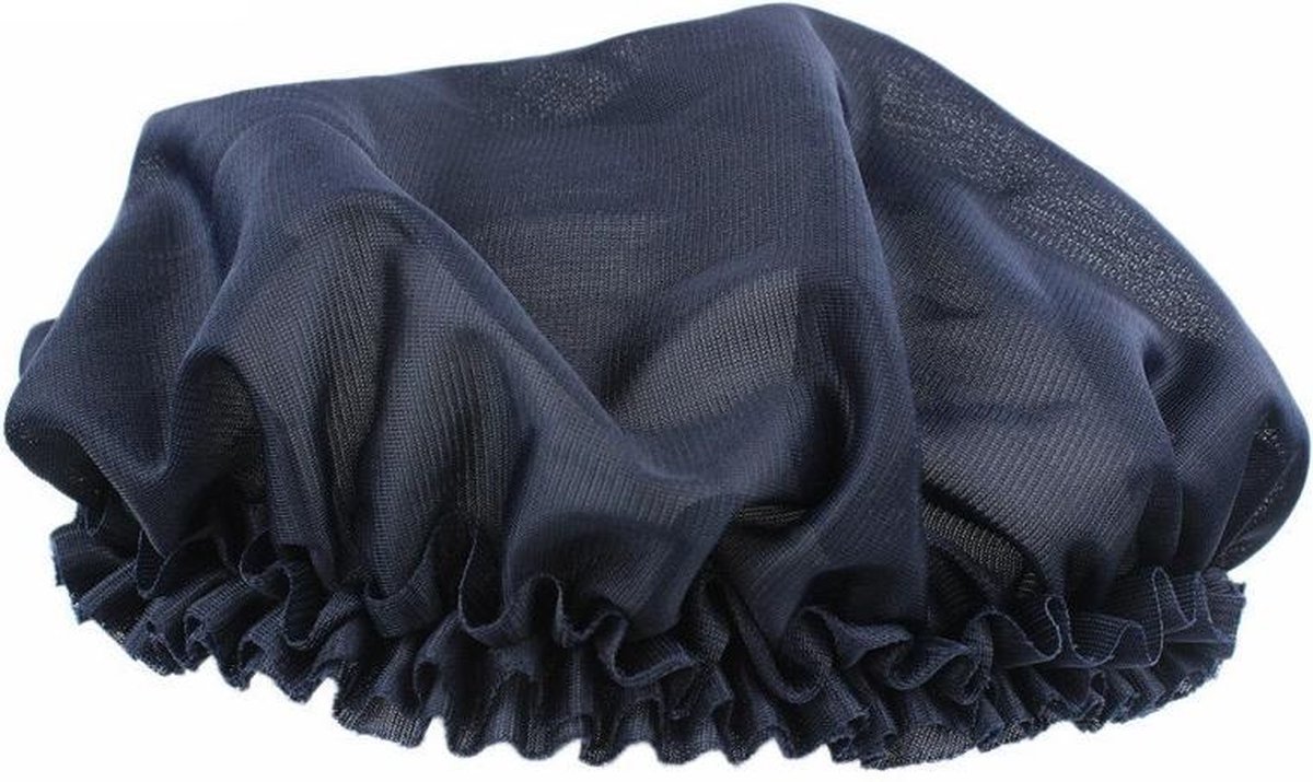 Slaapmuts - Haarverzorging - Dames slaapmuts - Soft Bonnet slaapmuts – Haarnet – Chemo hoofddeksel - Satijn bonnet - Bonnet - Nachtmuts - Sleep cap – Donker blauw