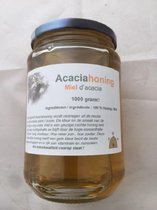 Honingland : Acaciahoning, Miel d'acacia, Acacia honey. 1000 gram