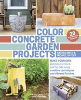Color Concrete Garden Projects