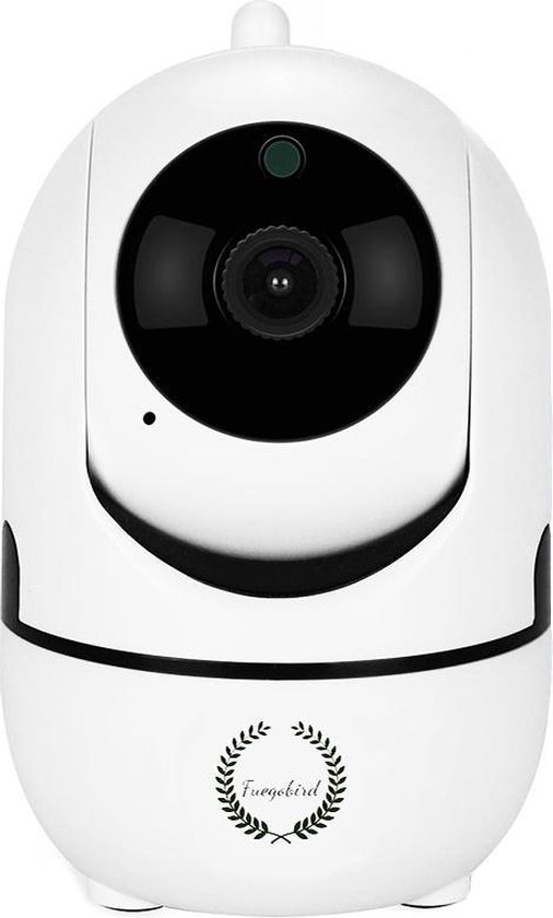 Indoor IP Camera Pro - 1080P WIFI Smart Camera - Beveiligingscamera - HD Night Vision - Bewegingsdetectie – Spraakfunctie – Binnen Camera WIFI– Slimme IP Camera - 360° Draaibaar – Fisheye – Huisdier / Baby camera - Babyfoon