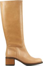 Mace Klassieke laarzen Dames / Laarzen / Damesschoenen - Leer - M1102 - Cognac - Maat 37