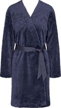 Triumph Robes COZY ROBE Vrouwen Kimono - SAPPHIRE BLUE - Maat 36/38