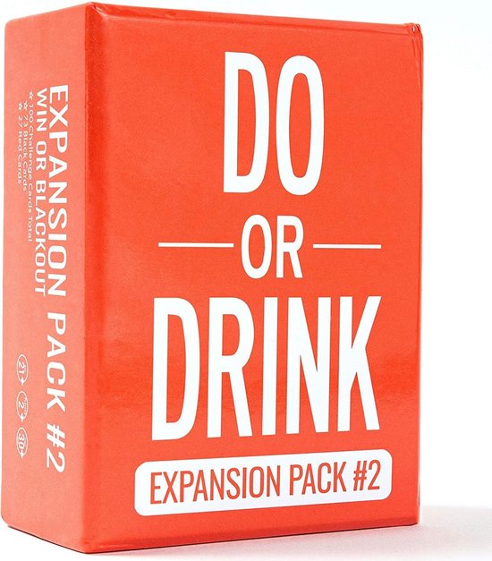 Do or Drink Expansion Pack 2 - Jeu à boire | Jeux | bol.com