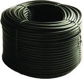 Kabel isolatieslang PVC zwart -  diameter: Ø7 mm - 50 m