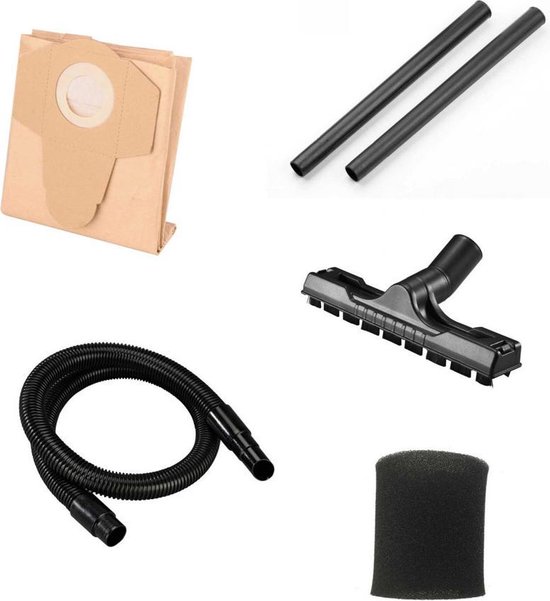 vhbw 3x Filter Element Replacement for Berner 94314 for Wet/Dry Vacuum