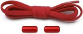 Elastische Veters - schoenveters - zonder strikken - Rood
