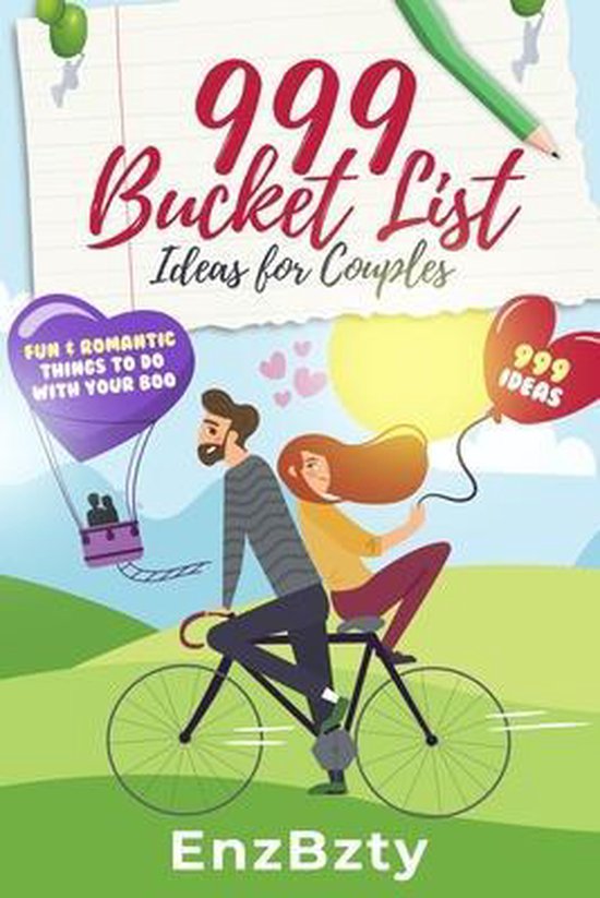 999 Bucket List Ideas for Couples, Enz Bzty 9781990404023 Boeken