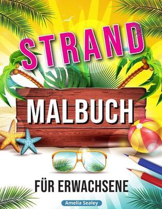 Strand Malbuch - cover