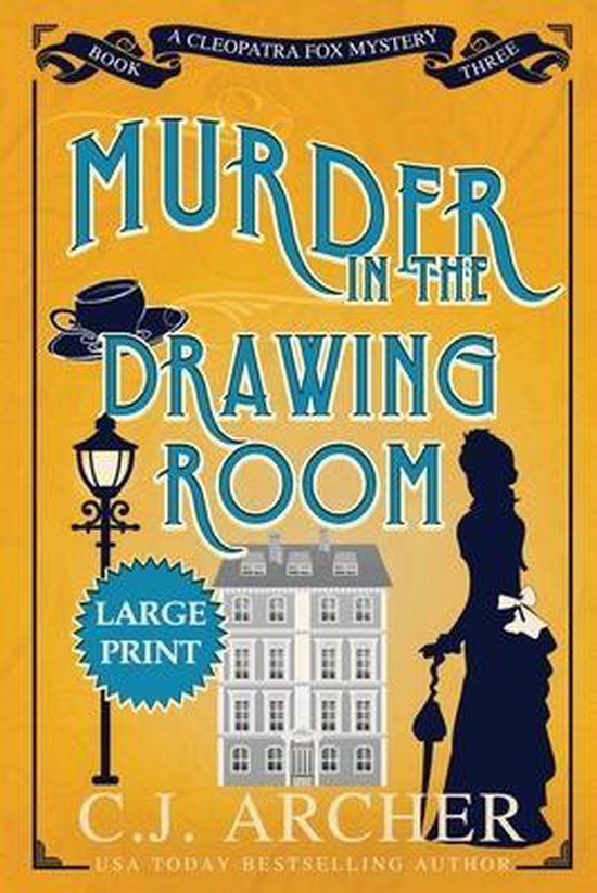 Cleopatra Fox Mysteries- Murder in the Drawing Room - cover