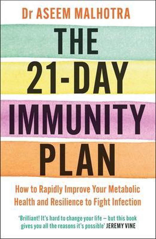 The 21Day Immunity Plan The Sunday Times bestseller  'A perf ... - cover